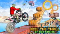 GT Moto Bike Stunts Bike Games Screen Shot 1