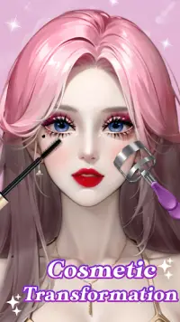 DIY Makeup Games-ASMR Makeover Screen Shot 4