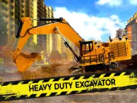 Simulator Excavator Berat 2018: Konstruksi Jalan Screen Shot 0