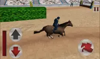 Jumping Horse Racing Simulator Screen Shot 4