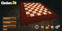 チェッカー：チェッカーオンライン3D Board Games Screen Shot 0