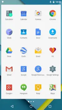 Lollipop Launcher Screen Shot 2