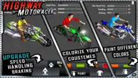Highway Moto Rider -Bike Rider Screen Shot 1
