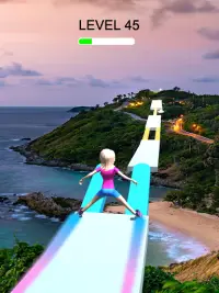 Fantasy Skater Slide: Swipe Fun Game Screen Shot 1