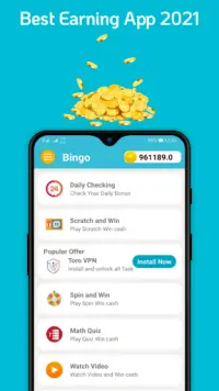 Bingo Reward➤Get Free Gift Card & Win Money Screen Shot 0