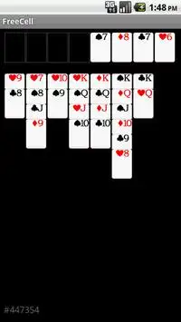 Simple FreeCell Screen Shot 0