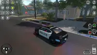 voiture de police conduite 3d Screen Shot 0