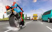 Spider Hero Rider - Racers Of Highway Screen Shot 5