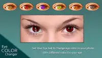 Eye colour changer - Lens colo Screen Shot 0