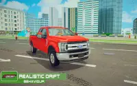 F250 Super Car: Simulador de Drift City Speed Screen Shot 1