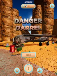Danger Darrel | 3D Airplane Race Action Adventure Screen Shot 11