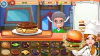 Crazy Burger Chef : Kitchen Fever : Cooking Games Screen Shot 2