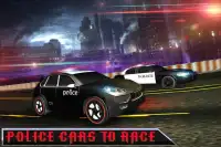 警察の車の街のレーシングシム Screen Shot 2