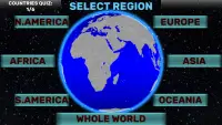 World Map Quiz: Coutries, Capi Screen Shot 11
