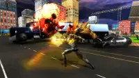 Panther Super Hero Crime City Rescue Battle Screen Shot 1
