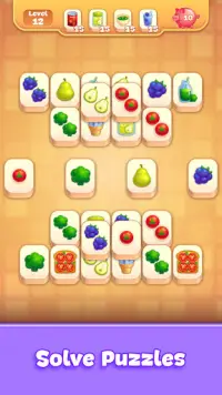 Top Merge Master: Tasty Mahjong Quest Screen Shot 3