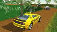 Mountain Crazy Taxi Driver: Yellow Cab Drive Sim Screen Shot 0