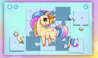 Unicorn Puzzles for Kids Screen Shot 2