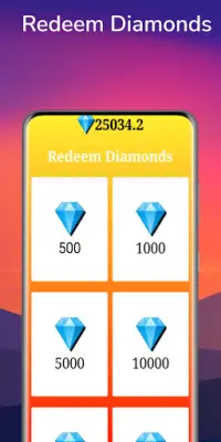 Free Diamonds - free in fire diamond Screen Shot 2