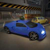 Night Garahe Car Paradahan 3D