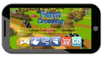 Crossy Road: животные на ферме For Everyone Screen Shot 0