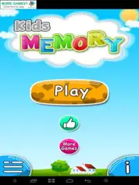 Kids Memory Fruits Screen Shot 0