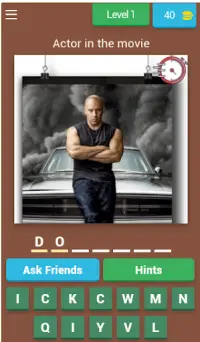 Fast and Furious haracters game Screen Shot 0