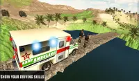 Army Ambulance Driving Rescue Operation Screen Shot 5