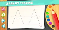 ABC Tracing for Kids Free Games Screen Shot 2
