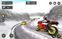 Đua xe đạp leo núi trên tuyết - Cuộc đua Motocross Screen Shot 2
