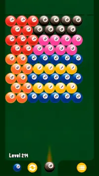 Pool 8 Bubble Shooter Screen Shot 1