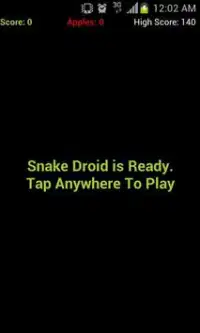 Snake Droid Screen Shot 7