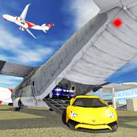 طائرة شحن وقوف السيارات لعبة محاكاة -Transport