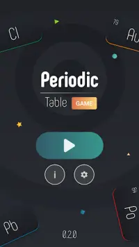 Periodic Table - Game Screen Shot 0