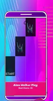 Ava Max - Alan Walker Piano Tiles Screen Shot 1