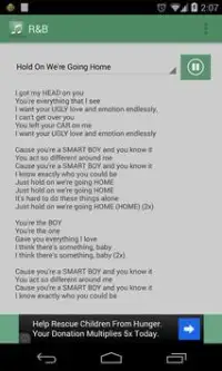 Lyrics Generator Screen Shot 2