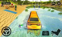 Beach Water Surfer Limousine Car Driving Simulator Screen Shot 2