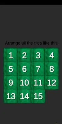 Sliding puzzle 1234 Screen Shot 5