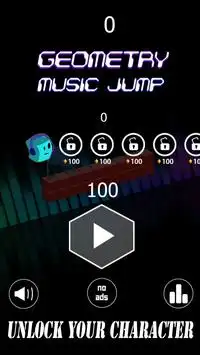 geometry music jump Screen Shot 0