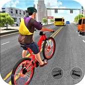 BMX Bicycle Road Race