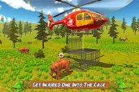 động vật cứu hộ helicopter sim Screen Shot 11
