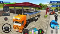 เครื่องจำลองรถบรรทุกยูโร 2018 - Truck Simulator Screen Shot 0