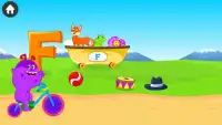 Learn ABC Alphabet - Bike Rider Games For Kids Screen Shot 4