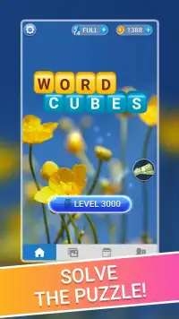 Word Cubes - Fun Puzzle Game Screen Shot 0
