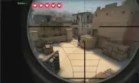modern war combat  sniper Screen Shot 2