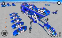US Police Bike Car Transport Truck Simulator 2021 Screen Shot 6