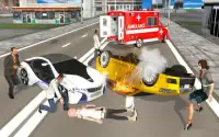 Ambulance Rescue 911 USA Crime City simulator 2018 Screen Shot 11