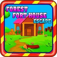 Juegos de escape 2018 - Forest Fort House Screen Shot 0