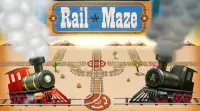 Rail Maze : Train puzzler Screen Shot 4