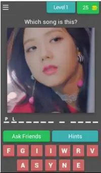 Guess The BLACKPINK Song Game Screen Shot 0